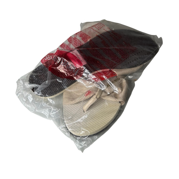 Havaianas You St. Tropez Metallic Shine Sandals Flip Flops Beige Women's 7/8 - Picture 8 of 9